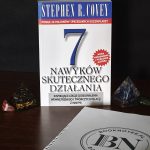7 nawyków skutecznego działania, okładka książki, Booknotes.pl